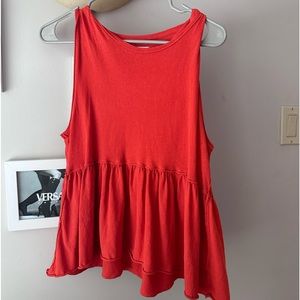 We The Free Orange Top